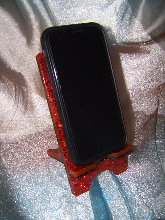 Support téléphone en résine époxy
