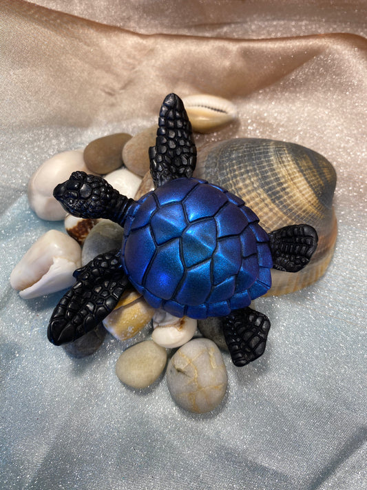 Tortue en résine époxy